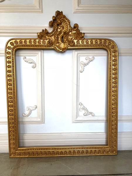 Frame perfect for vanity with reverse rocailles