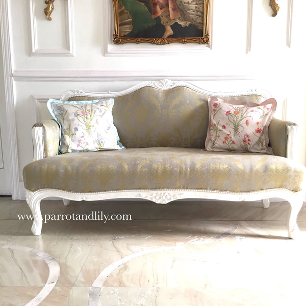 Sofa inspired by Louis XV