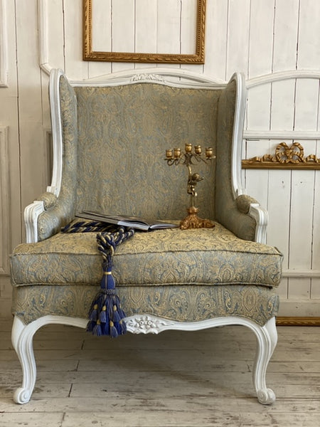 Louis XV wing chair