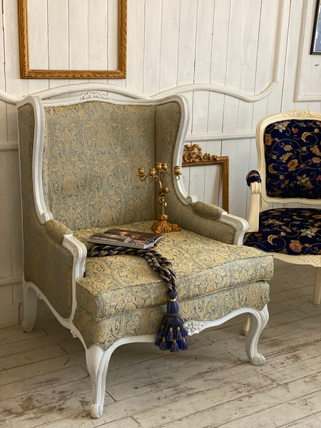 Louis XV wing chair