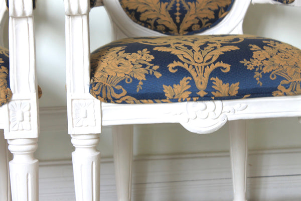 Classic Louis XVI petit armchair for children suitable for work desk or study