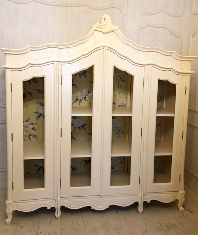 Armoire inspired by French rococo perfect for clothes storage
