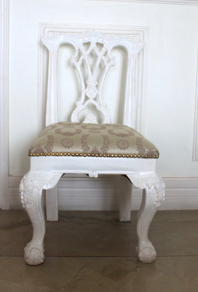 Petit chair inspired by Thomas Chippendale