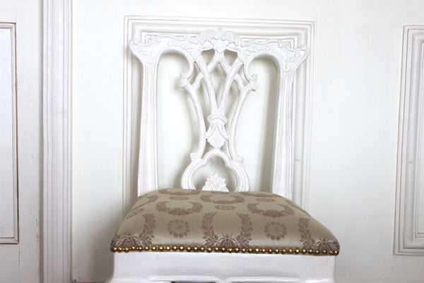 Petit chair inspired by Thomas Chippendale