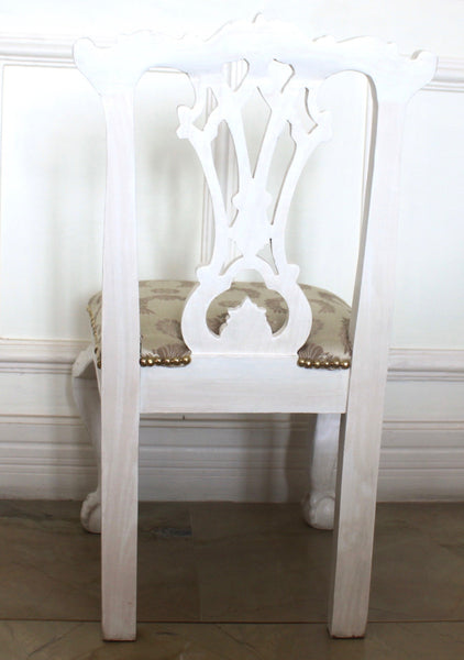 Petit chair inspired by Thomas Chippendale