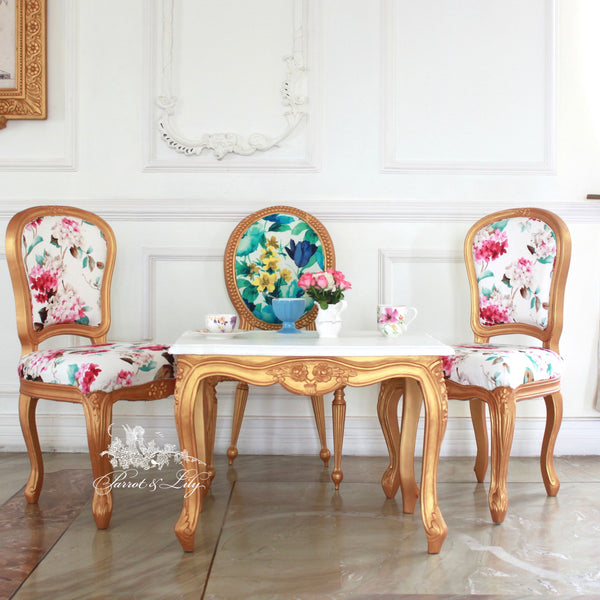 Chair iconised by Louis XVI, side chair
