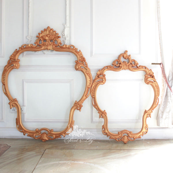 Frames inspired by the French gilded age