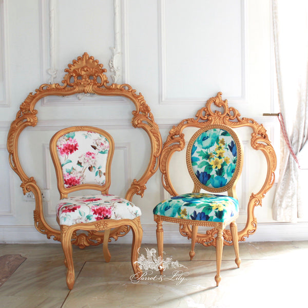Frames inspired by the French gilded age