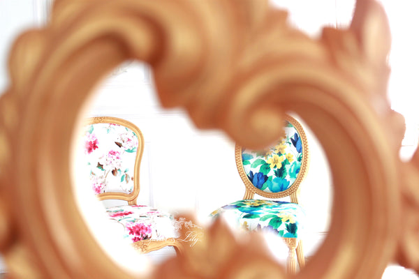 Frames inspired by the French gilded age