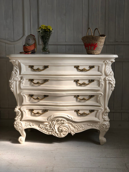 Commode inspired by rococo from the palaces of Louis XV
