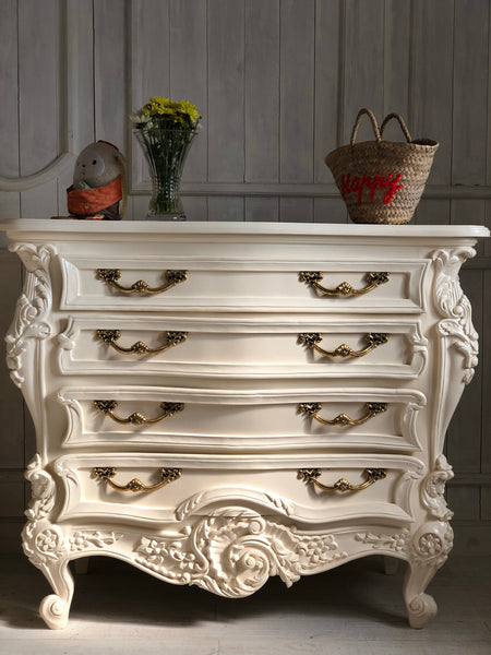 Commode inspired by rococo from the palaces of Louis XV