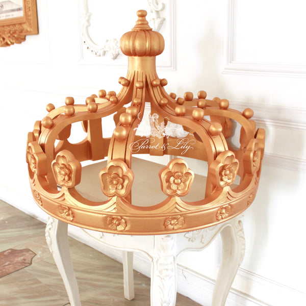 Stunning full circle 'ciel de lit' bed crown