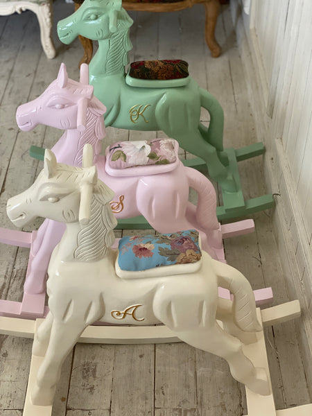 The Noble Steed rocking horse