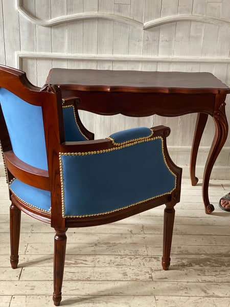 Louis XVI square back armchair