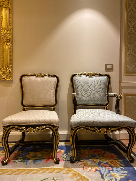 Dining chair of Louis XV quintessence