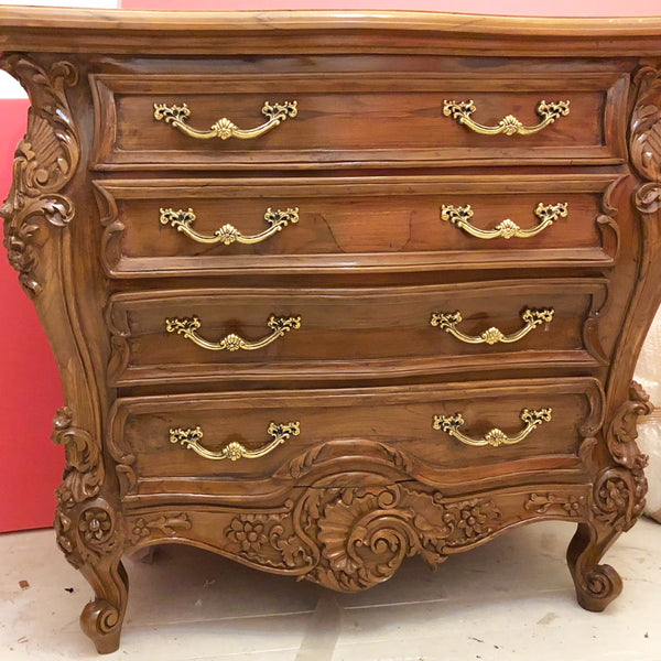 Commode inspired by rococo from the palaces of Louis XV