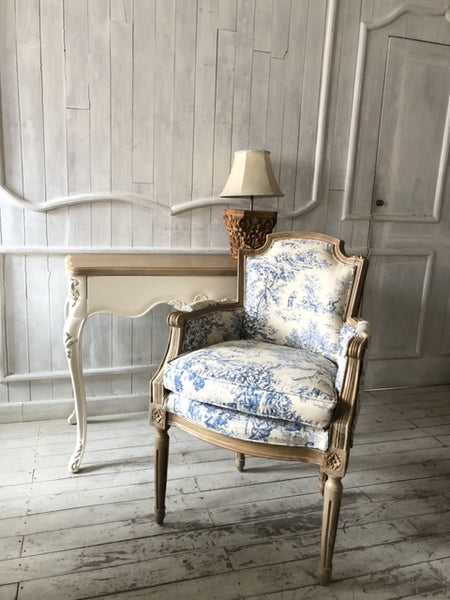Louis XVI square back armchair