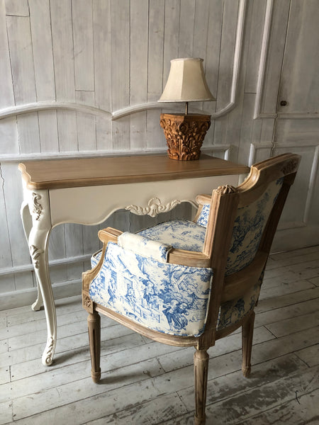 Louis XVI square back armchair