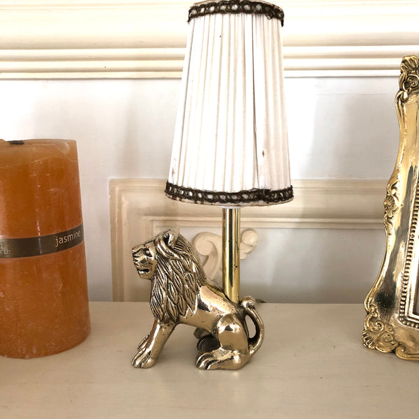 The Old Rome Lion miniature lamp