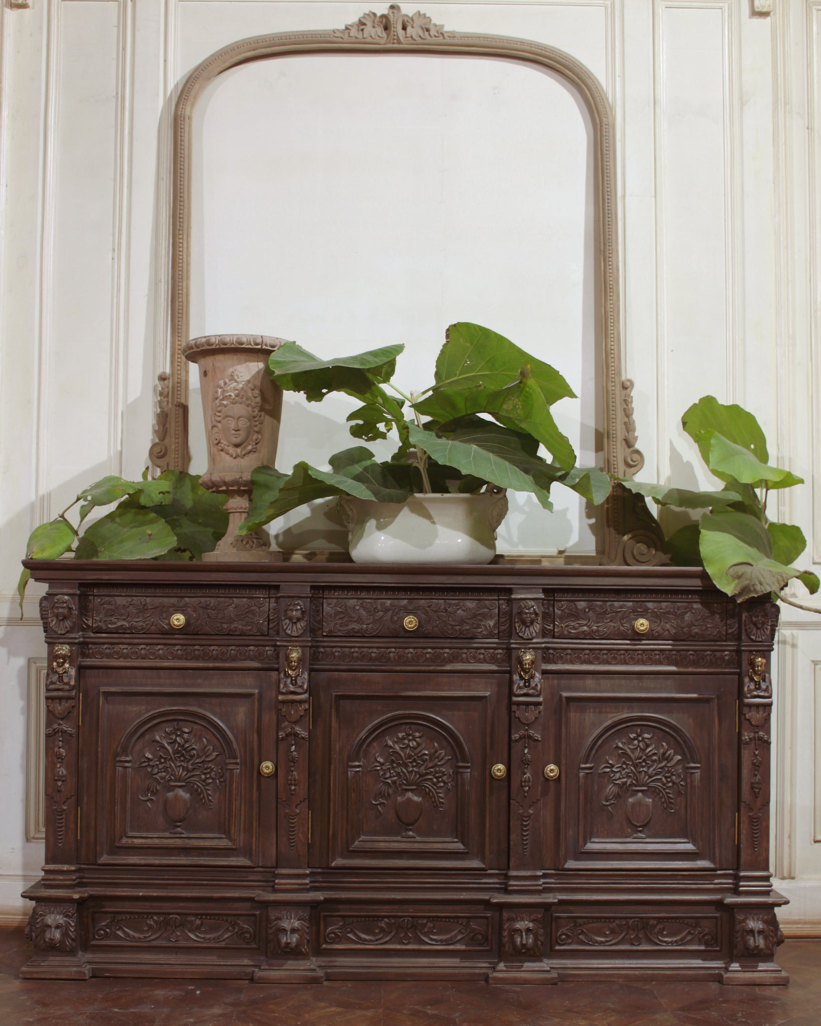 Credenza inspired by Italian Renaissance