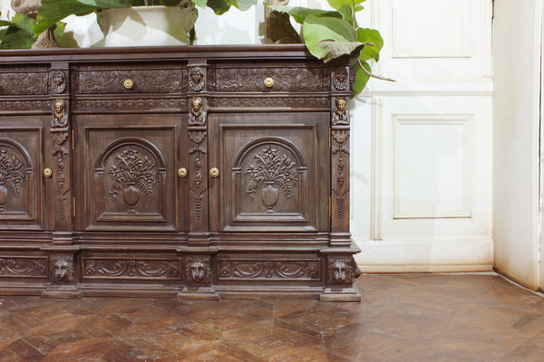Credenza inspired by Italian Renaissance