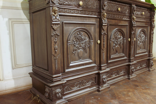 Credenza inspired by Italian Renaissance