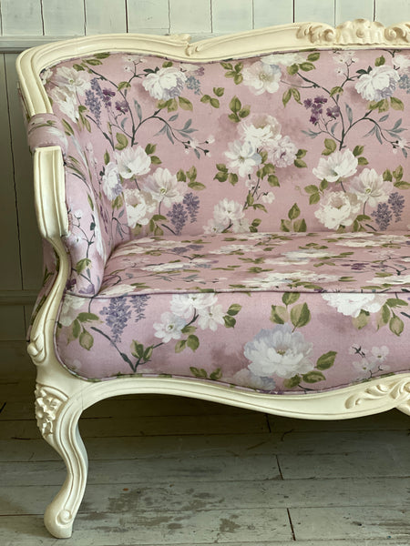 Petite bergère of Louis XV elegance