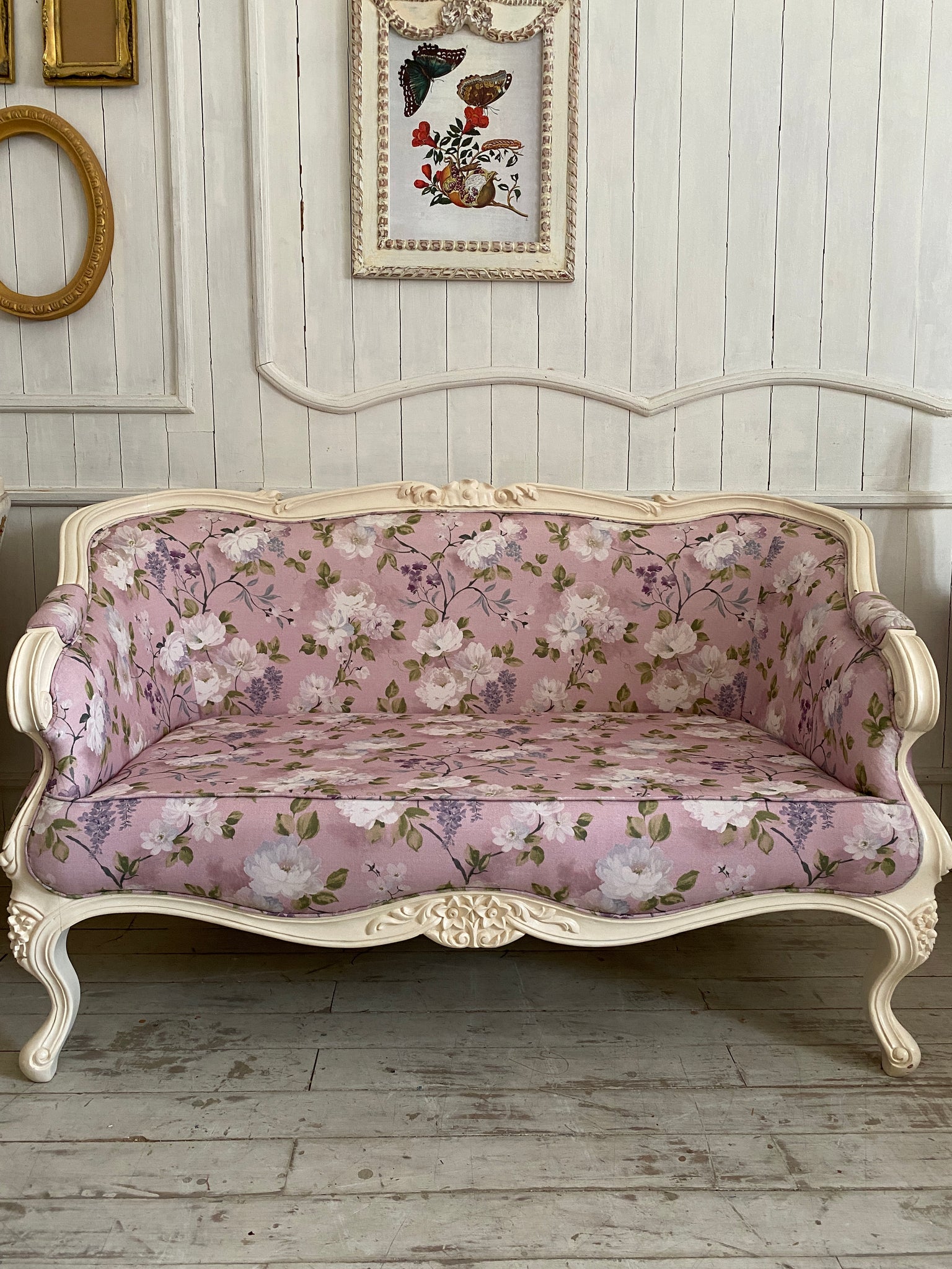Petite bergère of Louis XV elegance