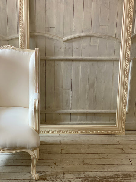 Surreal wing chair of Louis XV sensibilities
