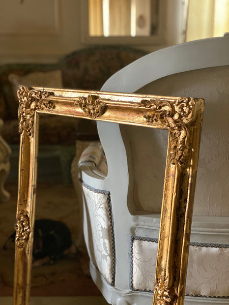Frame of quintessential Louis XV details