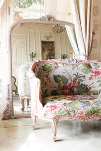 Bergère of superlative quality with naturalistic motifs inspired by Ceres