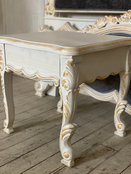 Classic nightstand with drawers