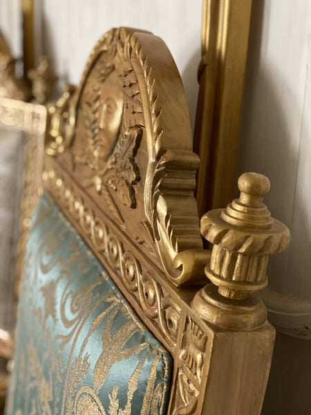 Louis XIV dinning chairs with Apollo