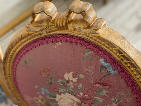 Chair iconised by Louis XVI, side chair