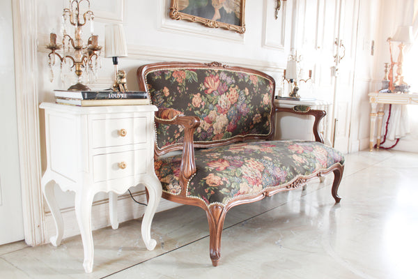 Classic Louis XV settee / sofa
