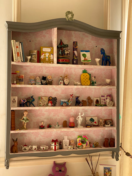 Armoire wall shelf