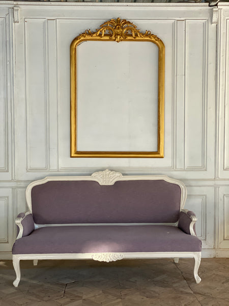 Sofa of Louis XV style with foliage