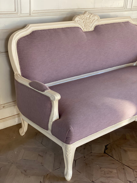 Sofa of Louis XV style with foliage