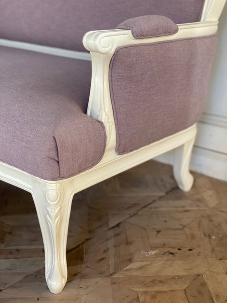 Sofa of Louis XV style with foliage
