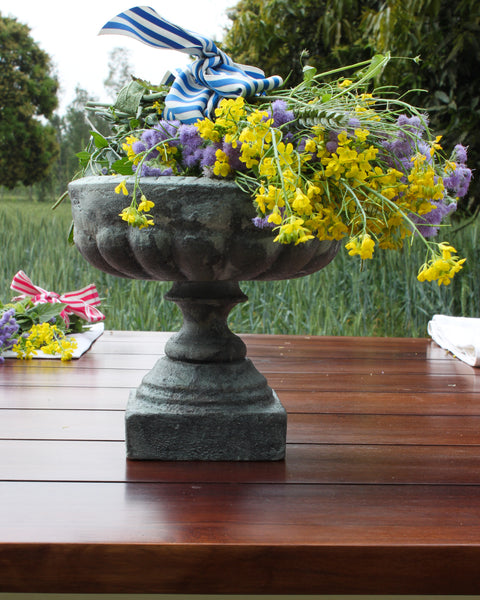 Dilapidated Outdoor Urn