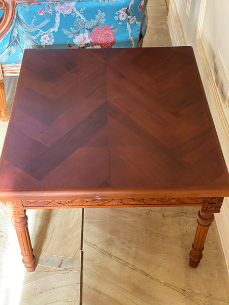 Surreal Louis XVI centre table with delicate features