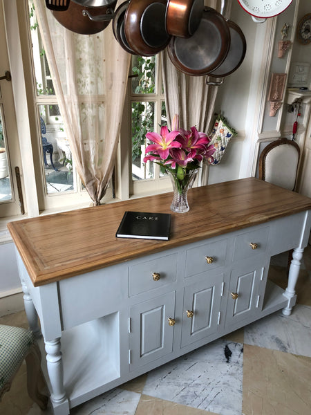 Bespoke kitchen island / separator console