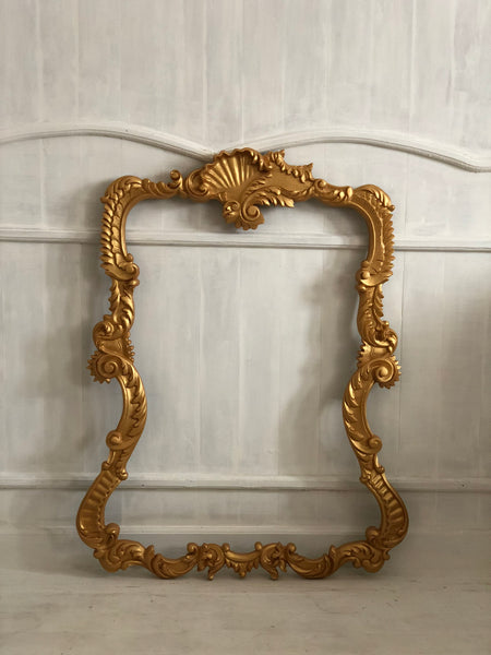 Frame of authentic asymmetric rococo