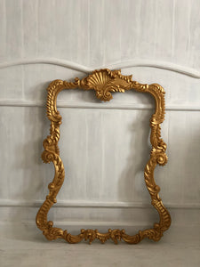 Frame of authentic asymmetric rococo