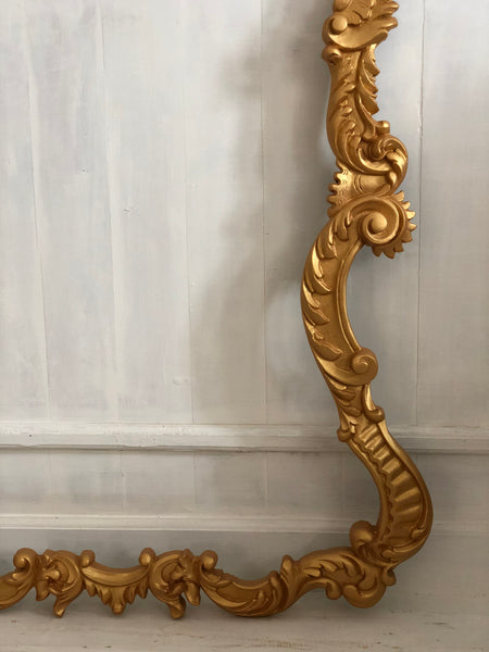 Frame of authentic asymmetric rococo