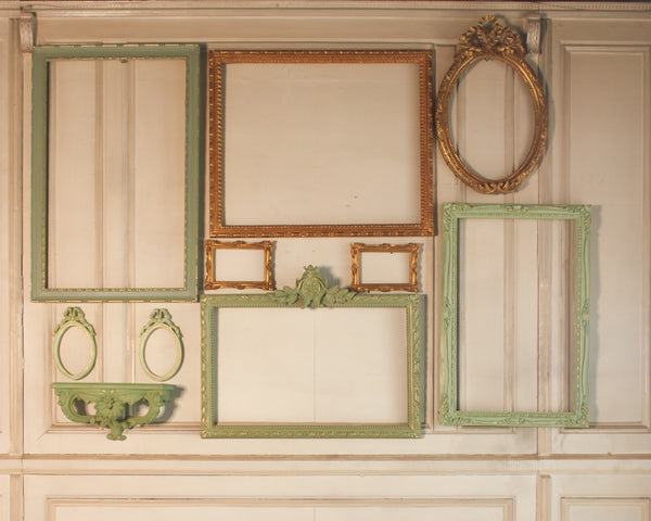 Diminutive Louis XV rectangle frame