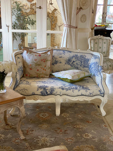 Petite Louis XV canapé / sofa