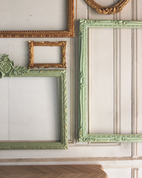 Diminutive Louis XV rectangle frame