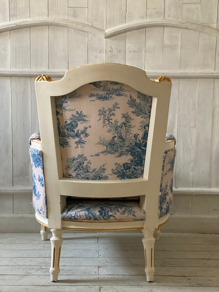 Louis XVI petite bergère for children