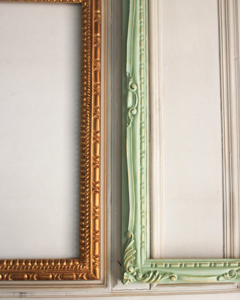 Neoclassic frame with architectural moulding